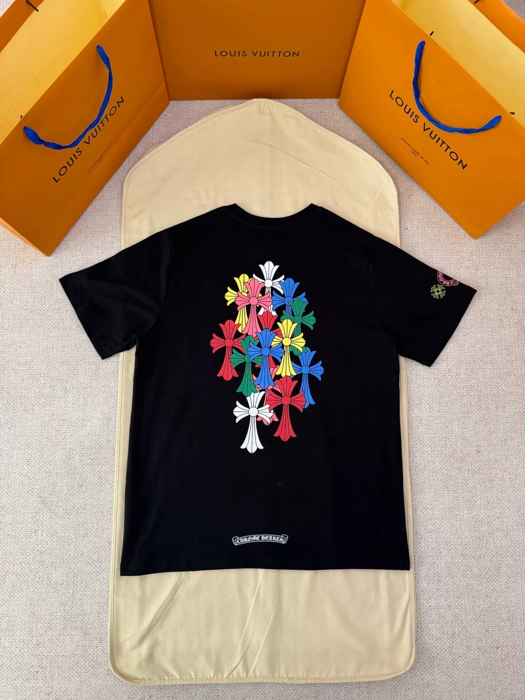 Alternative view of Chrome Hearts Colorful Cross Print Short Sleeve