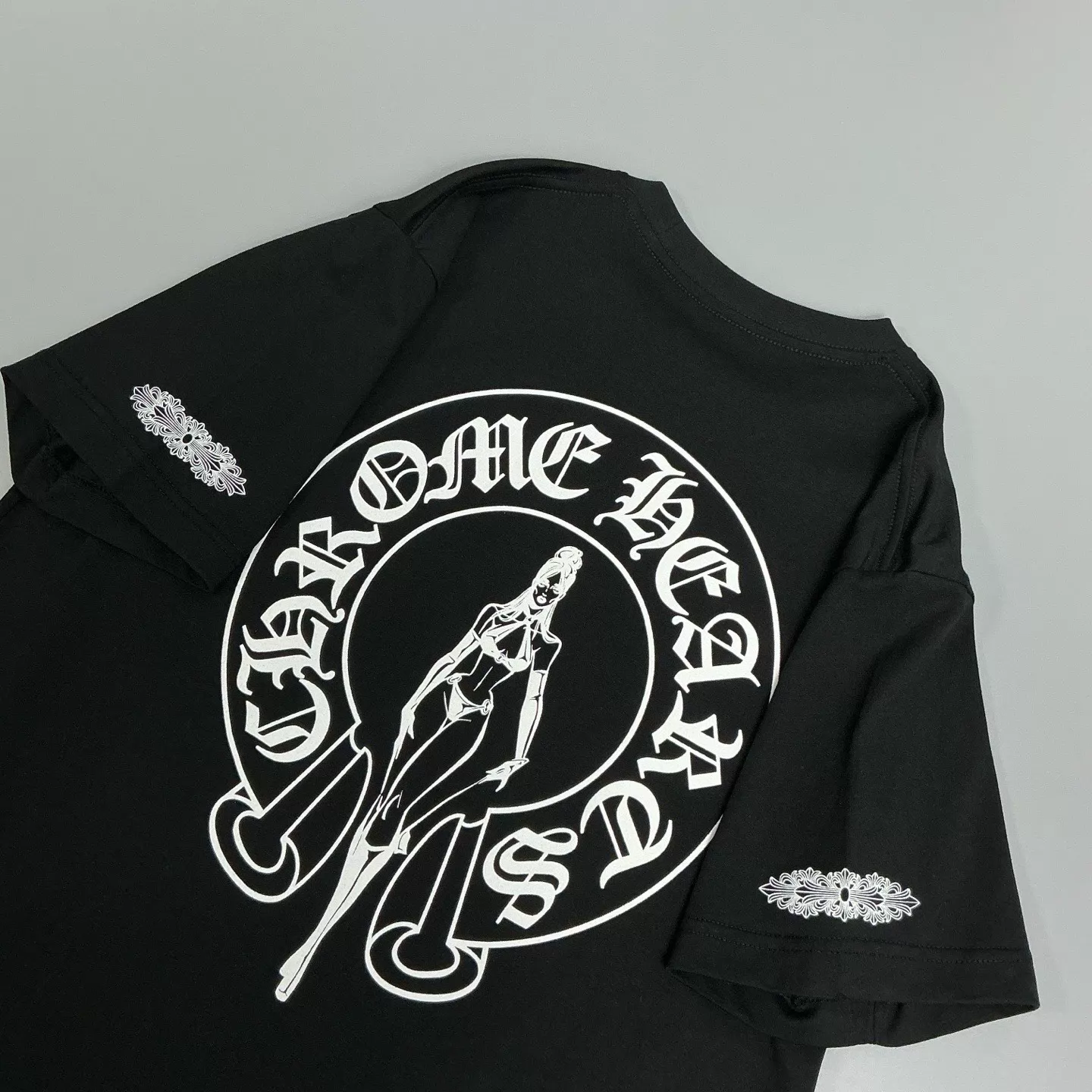 Alternative view of Chrome Hearts ✖️Deadly Doll joint pocket short sleeves
