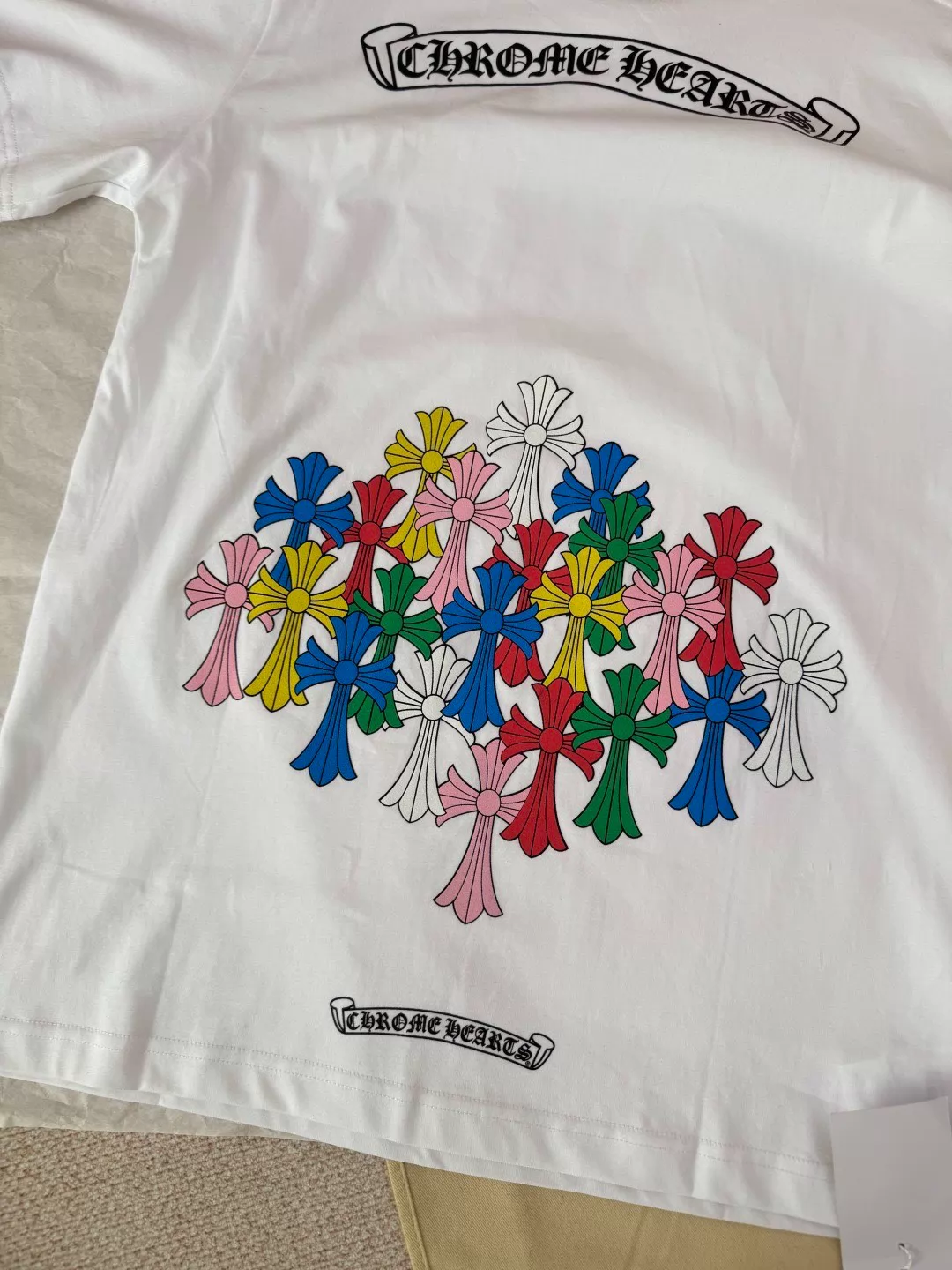 Chrome Hearts phantom color cross print short sleeves - Image 4