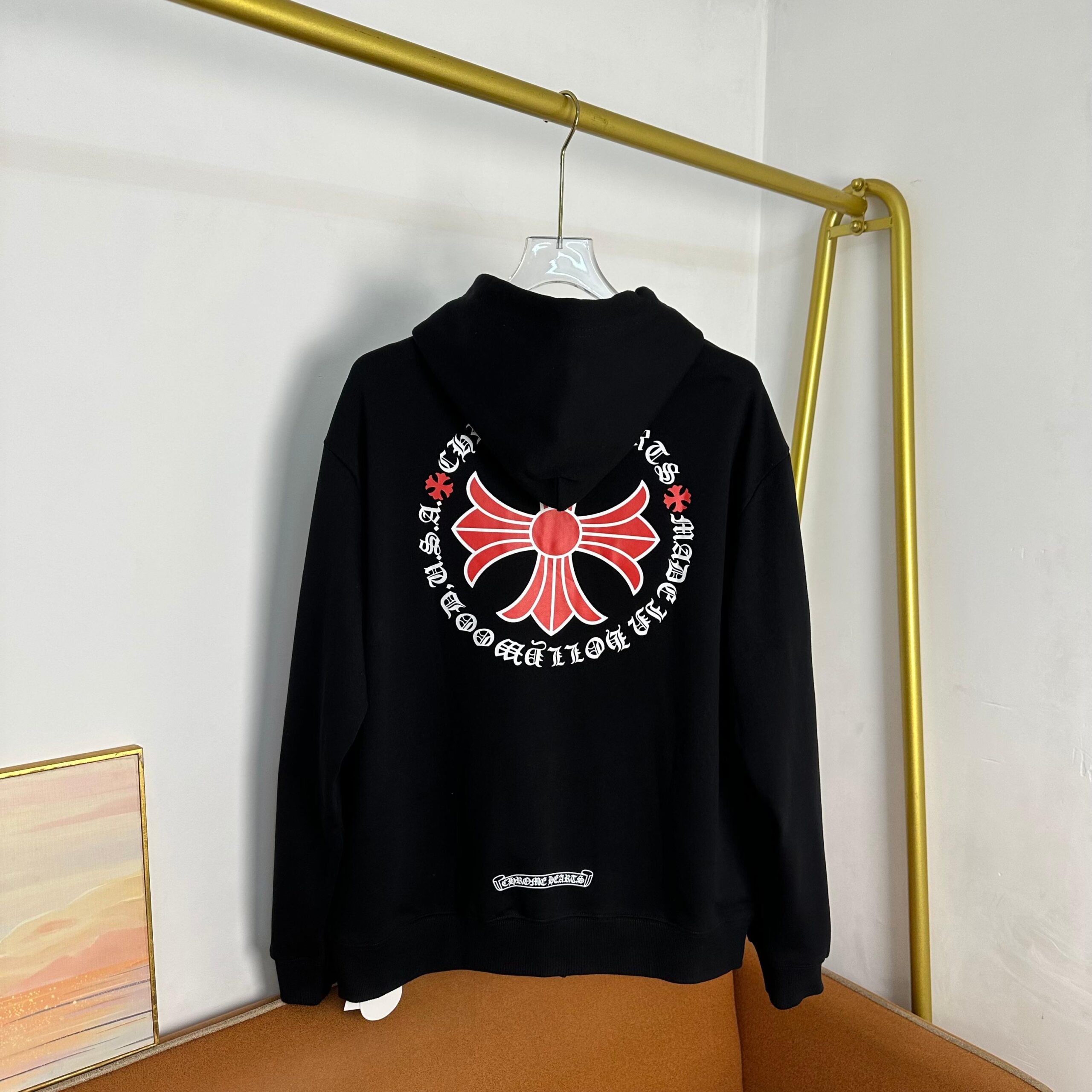 Alternative view of Chrome Hearts Zip-Up Hoodie