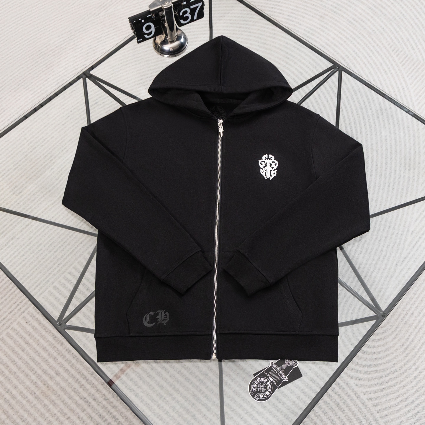 Chrome Hearts Zip-Up Hoodie