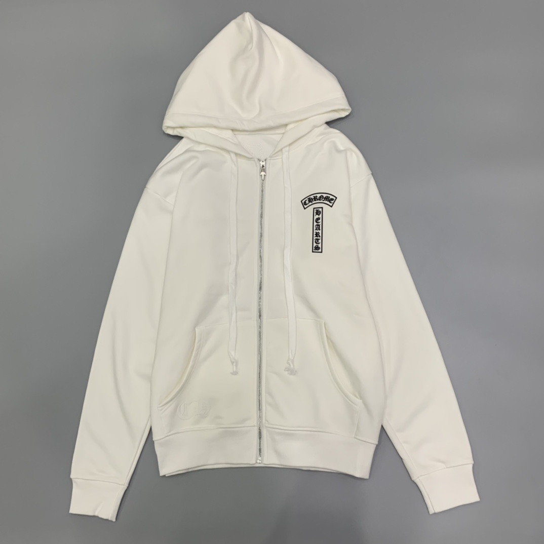Chrome Hearts Zip-Up Hoodie