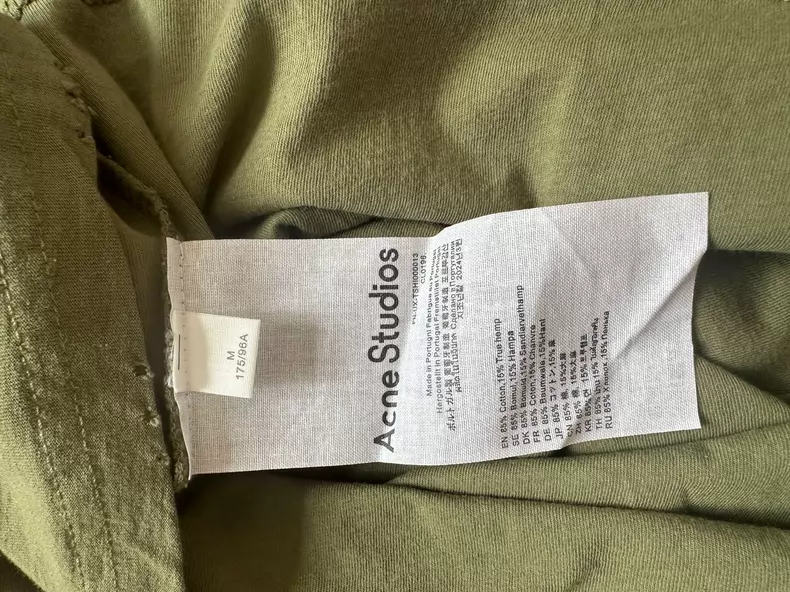 Alternative view of clothing