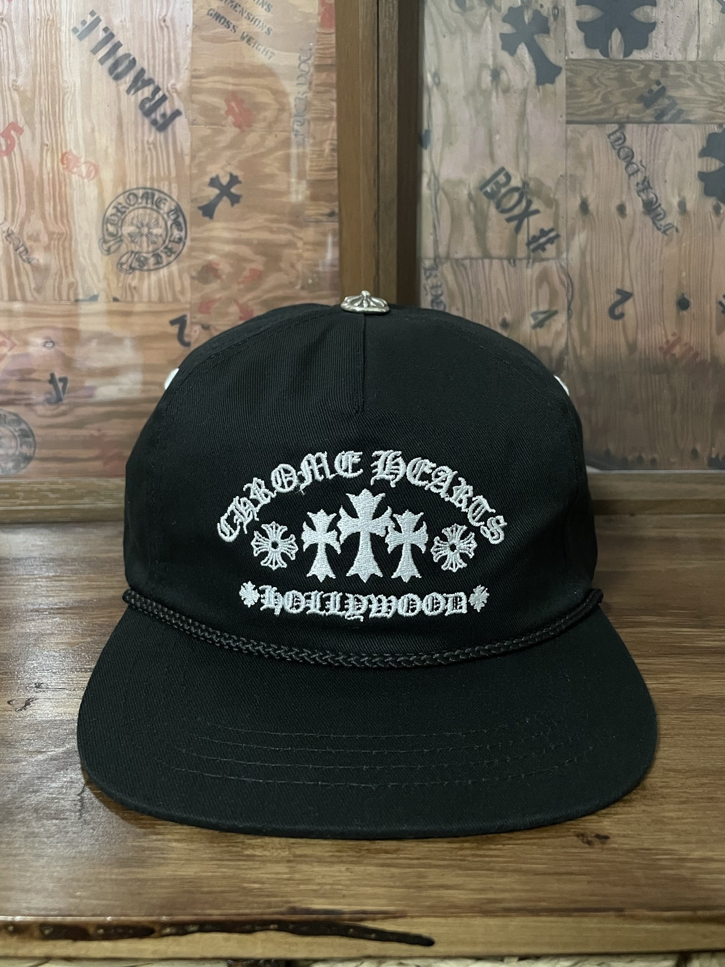 Chrome Hearts hats are available in silver-plated/sterling silver versions
