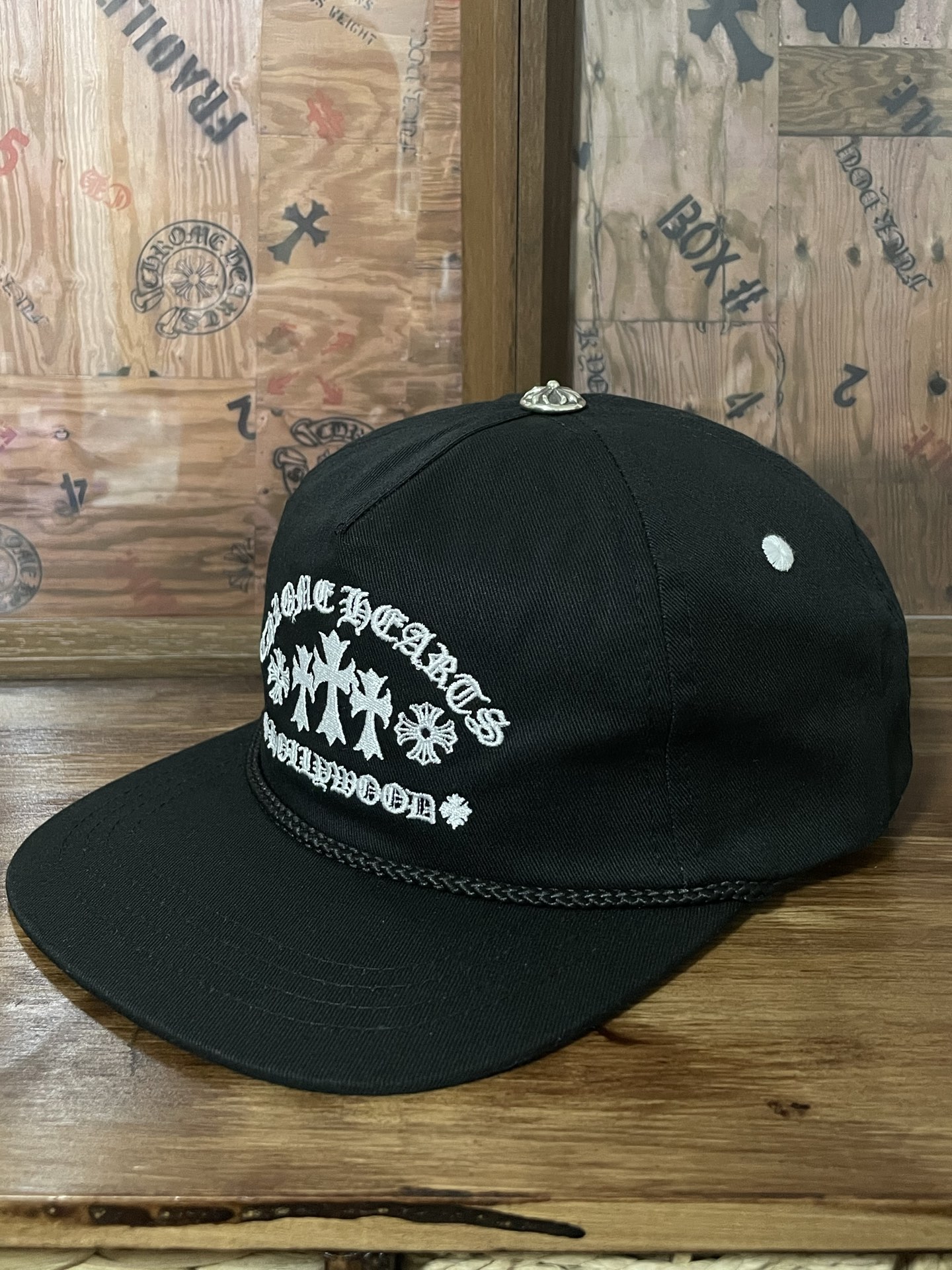 Alternative view of Chrome Hearts hats are available in silver-plated/sterling silver versions