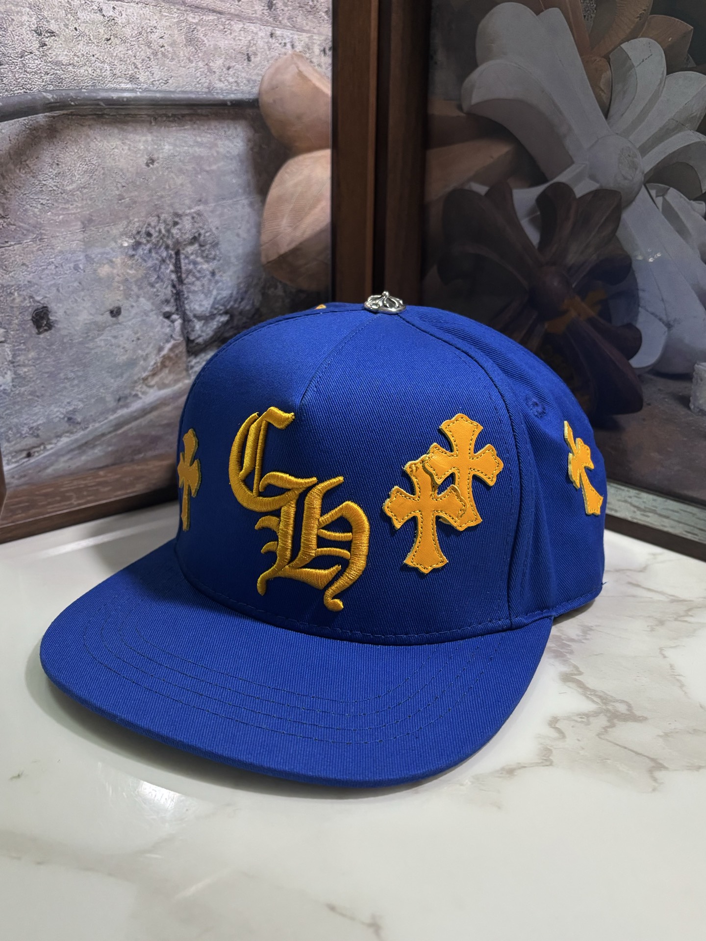 Alternative view of Chrome Hearts hats are available in silver-plated/sterling silver versions