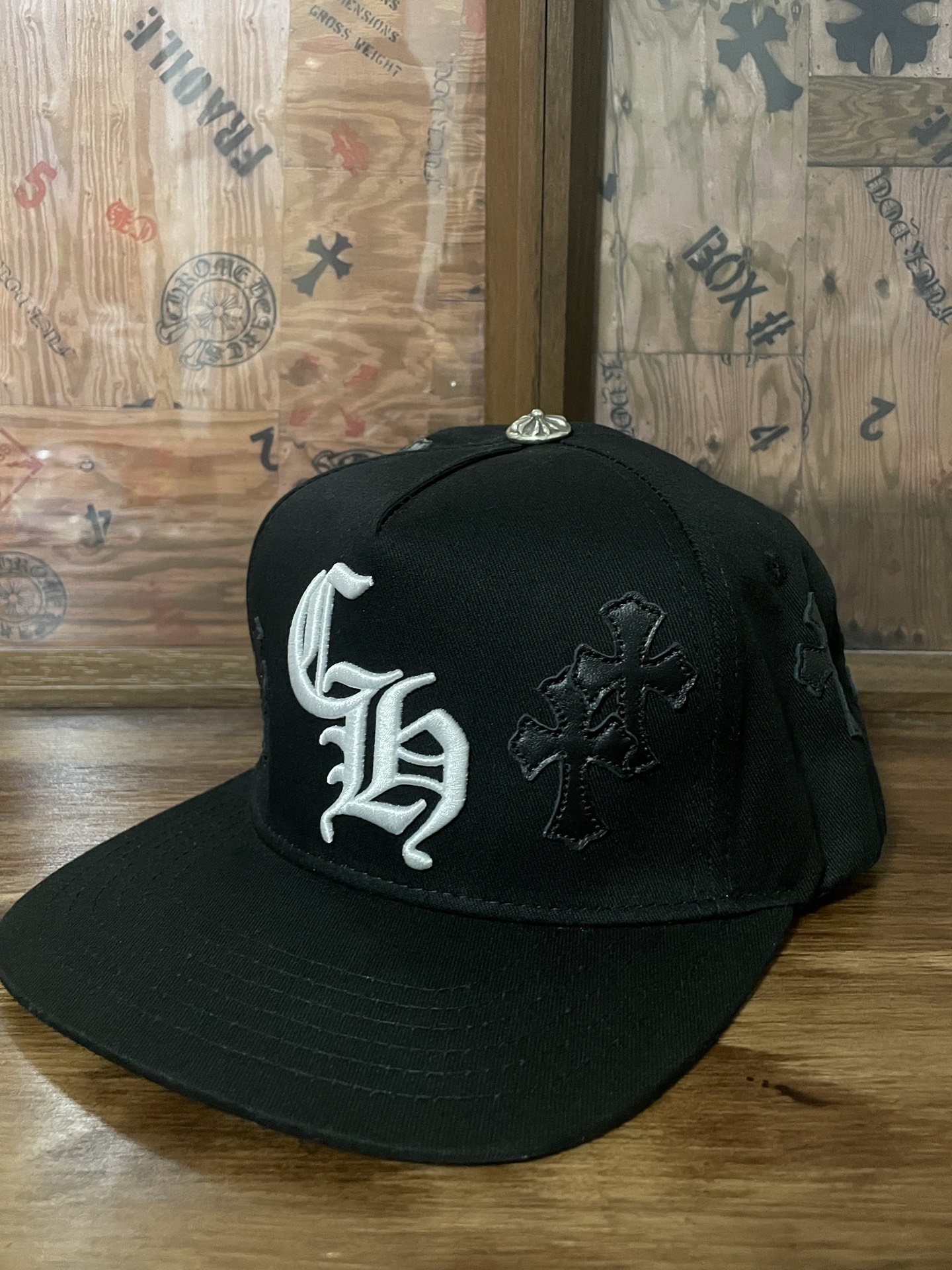 Alternative view of Chrome Hearts baseball cap