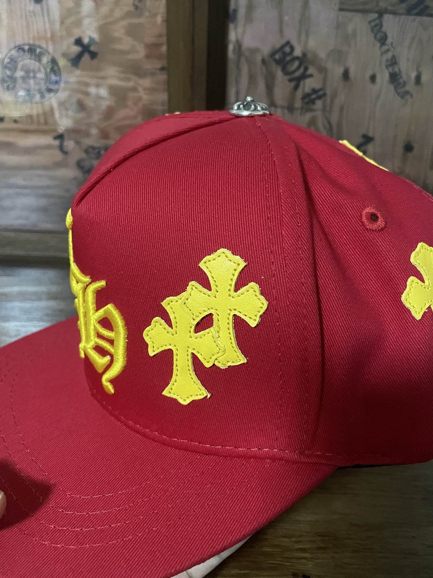 Alternative view of Chrome Hearts baseball cap