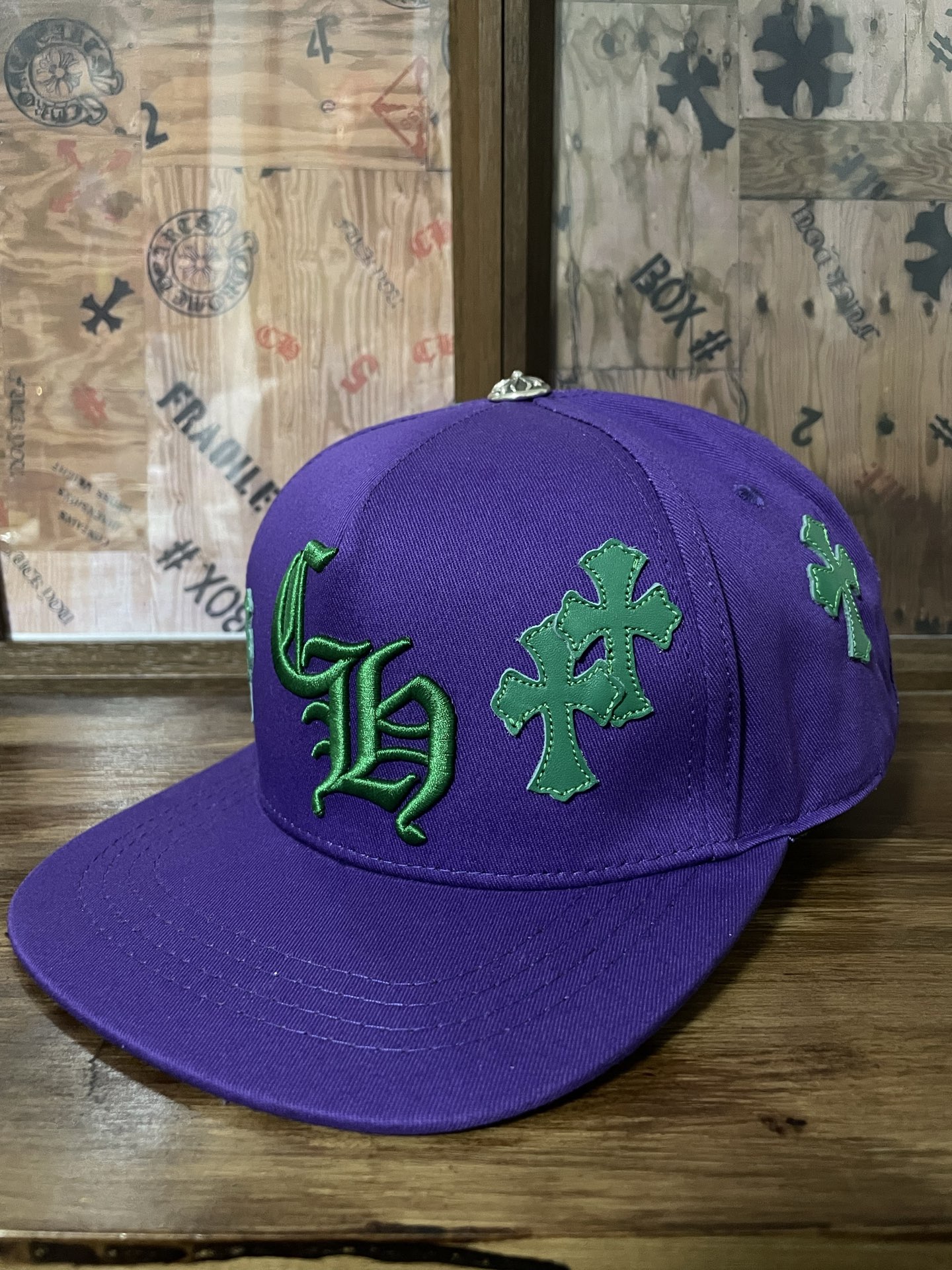 Alternative view of Chrome Hearts baseball cap