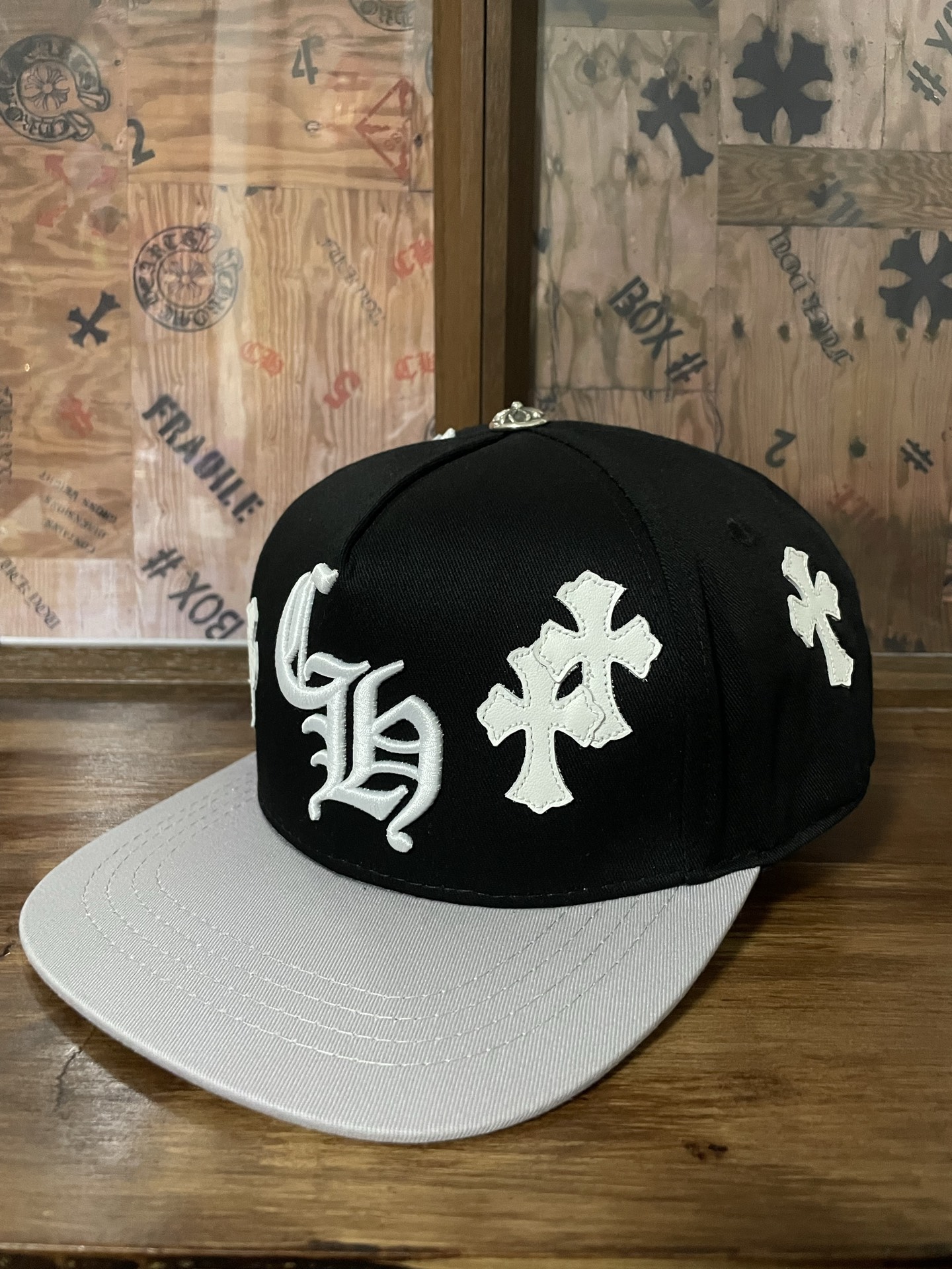 Alternative view of Chrome Hearts baseball cap