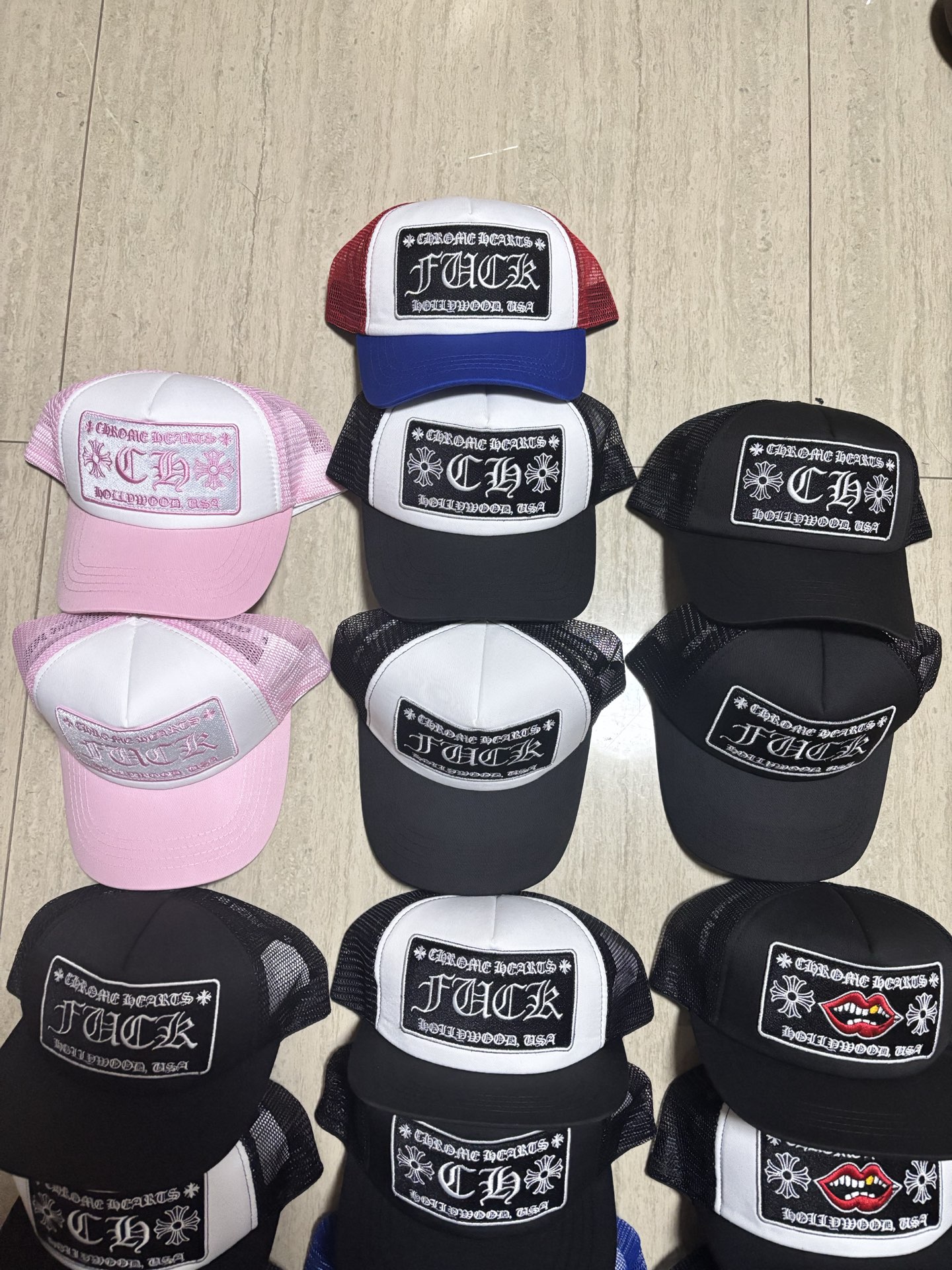 Alternative view of Chrome Hearts baseball cap