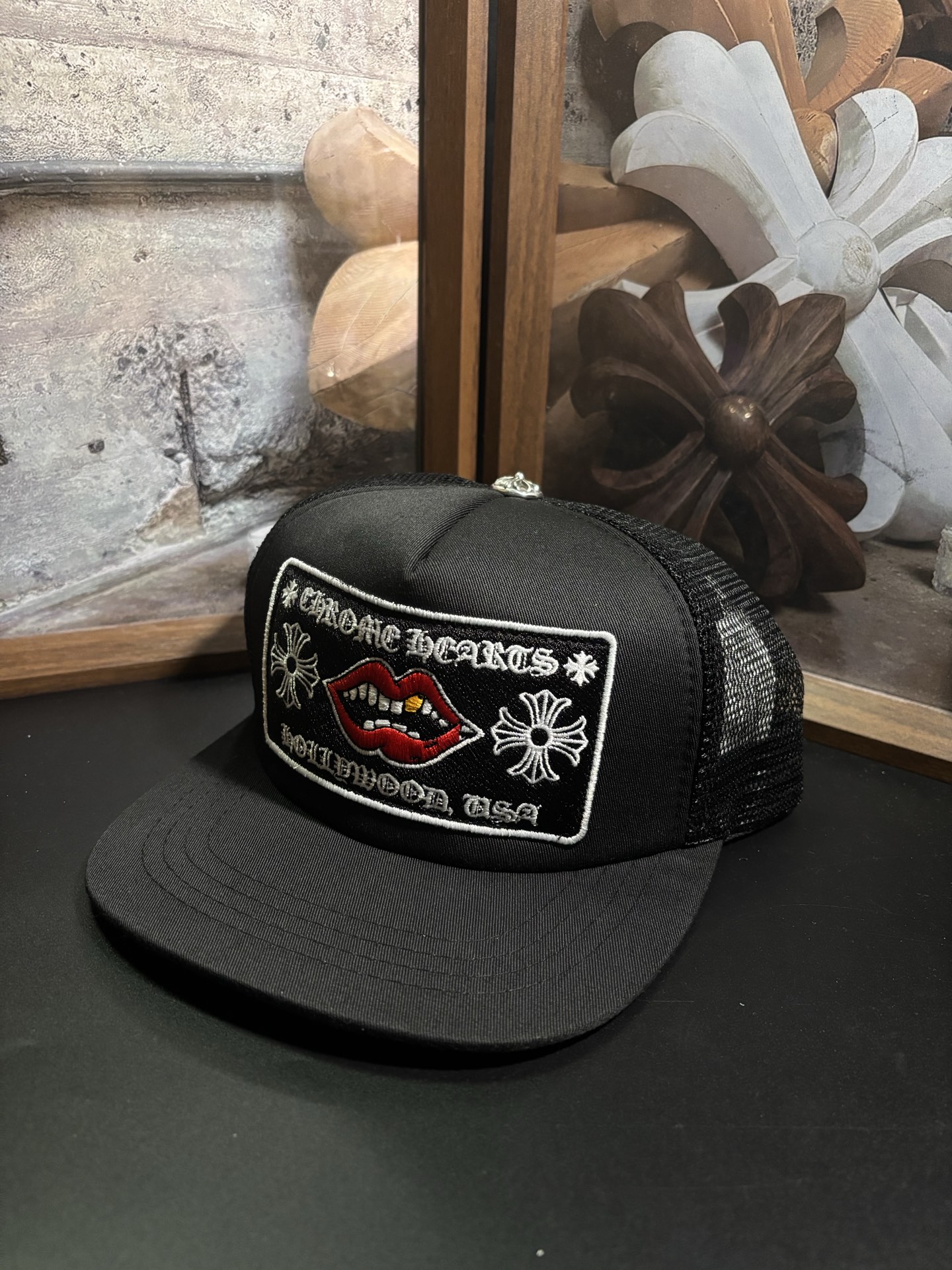 Alternative view of Chrome Hearts baseball cap