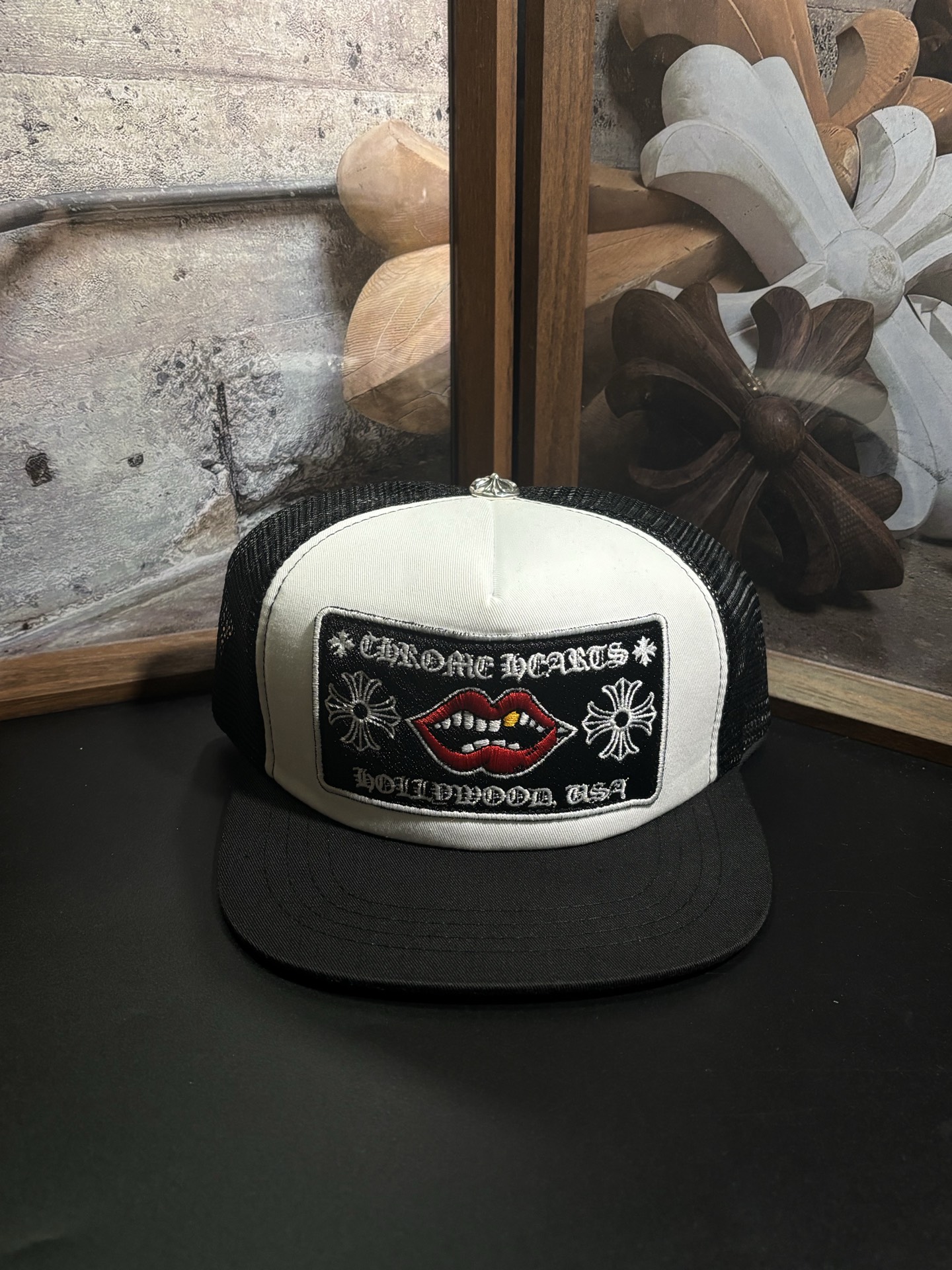 Alternative view of Chrome Hearts baseball cap