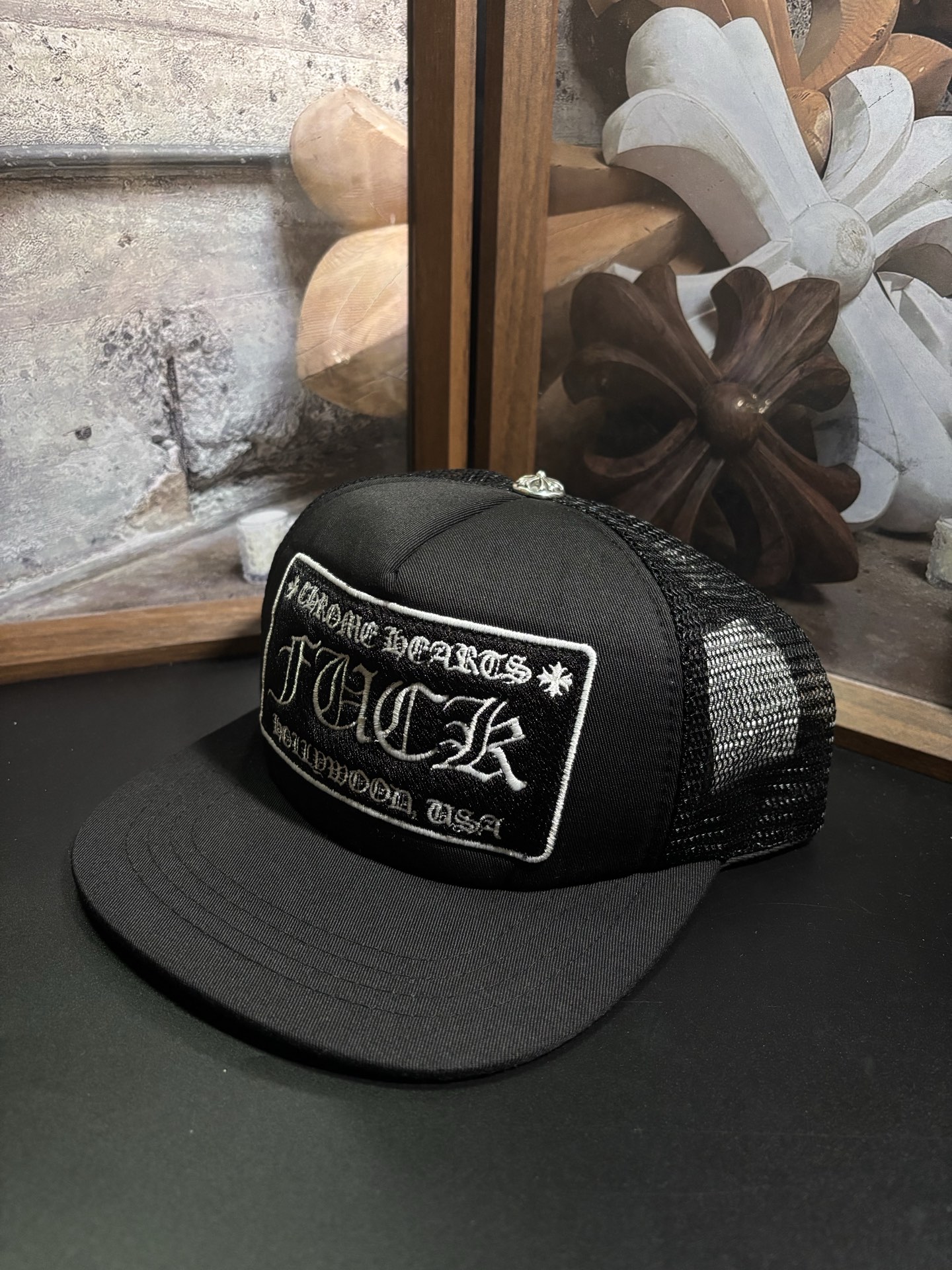 Alternative view of Chrome Hearts baseball cap