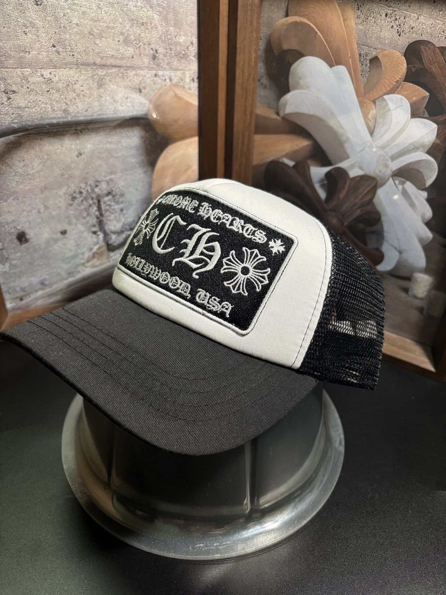 Alternative view of Chrome Hearts baseball cap