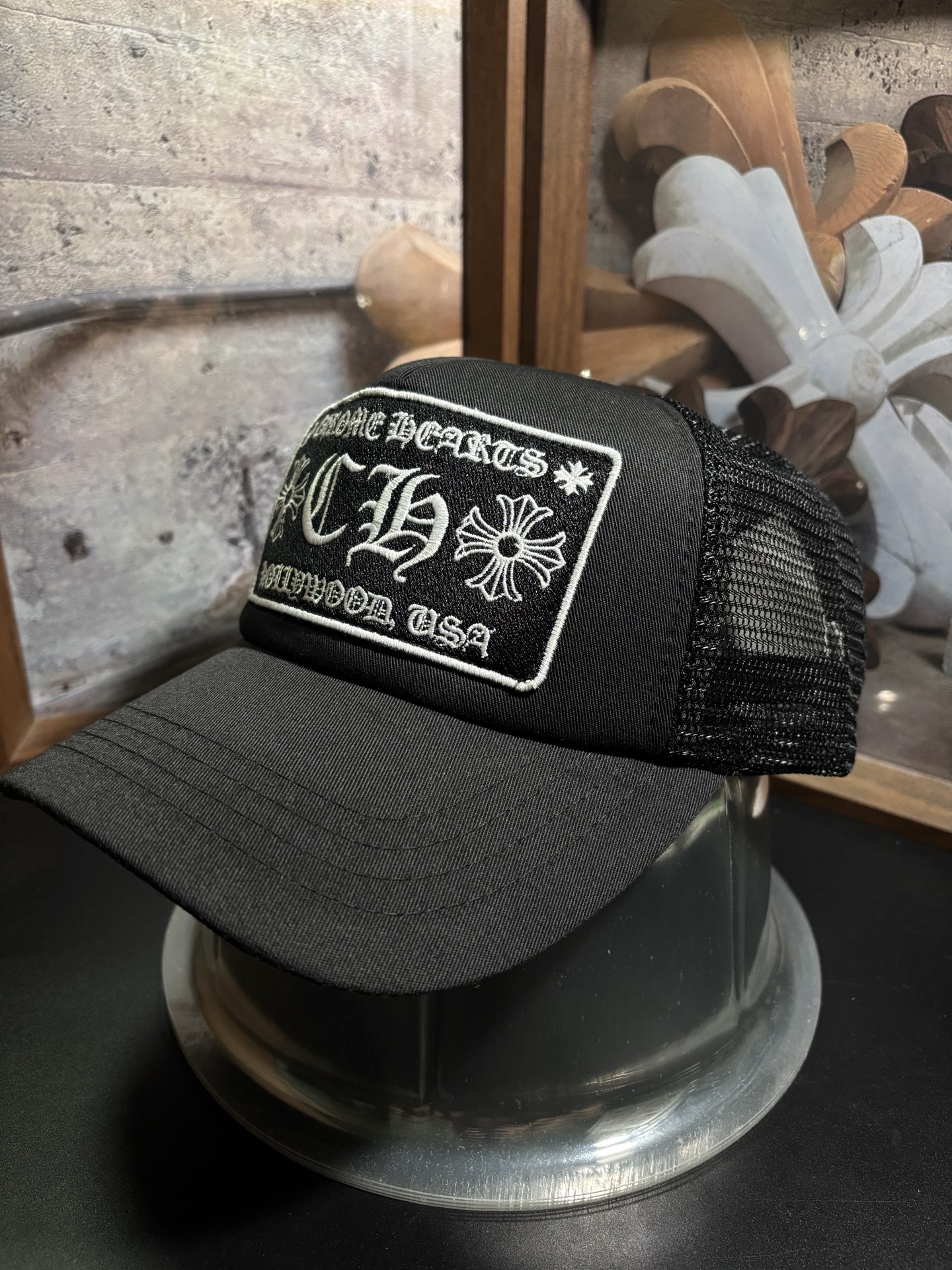 Alternative view of Chrome Hearts baseball cap