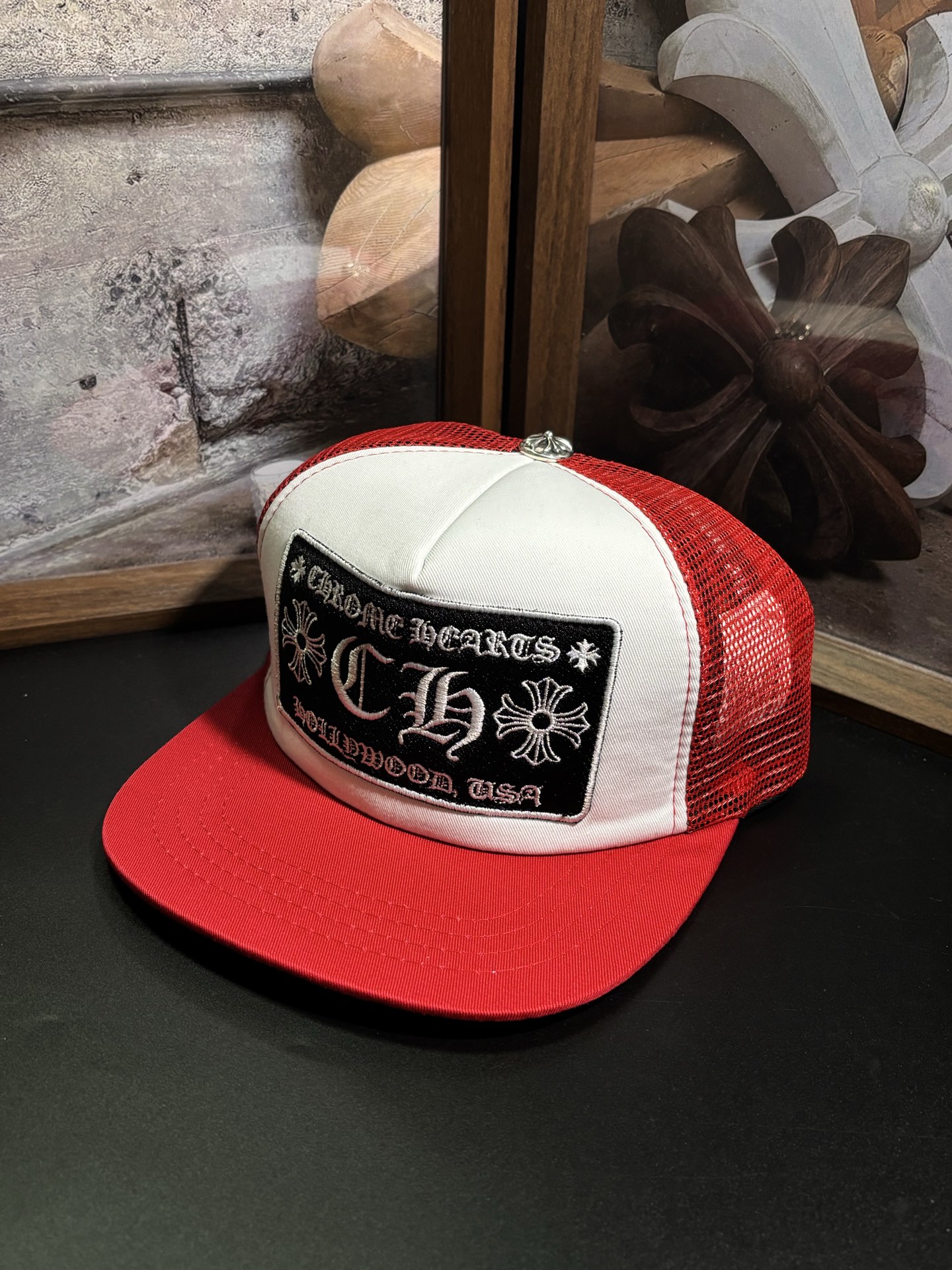 Alternative view of Chrome Hearts baseball cap
