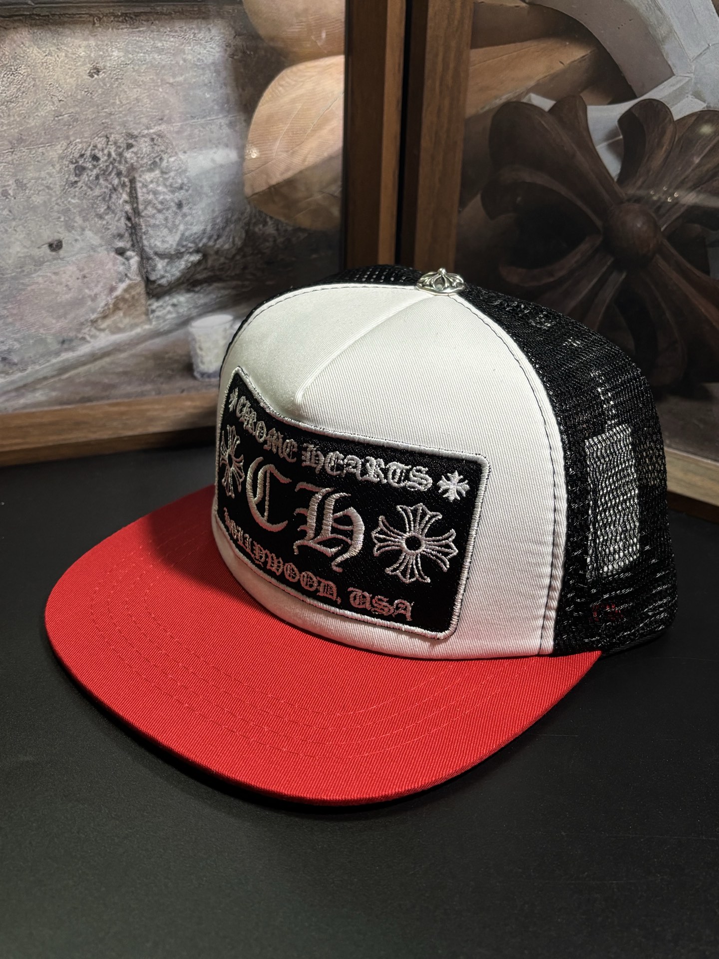 Alternative view of Chrome Hearts baseball cap