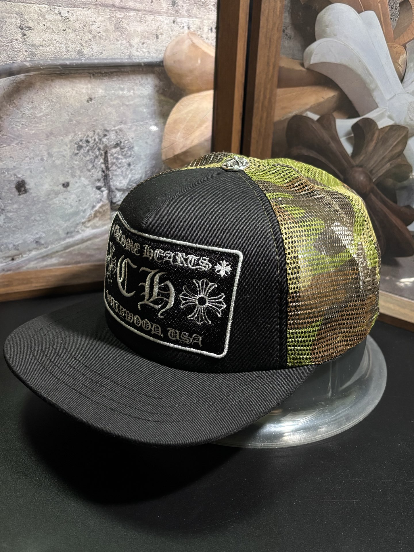 Alternative view of Chrome Hearts baseball cap