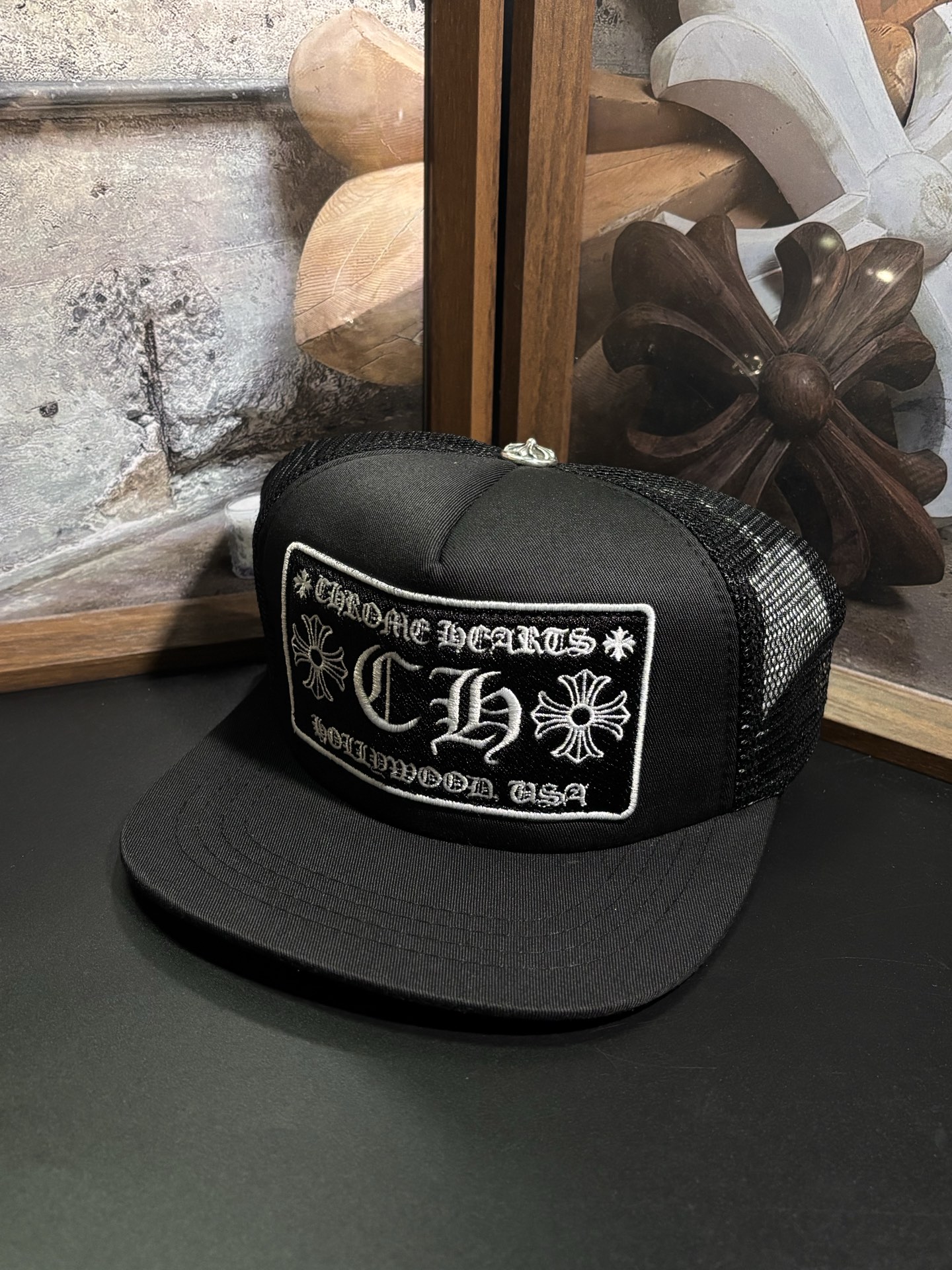Alternative view of Chrome Hearts baseball cap