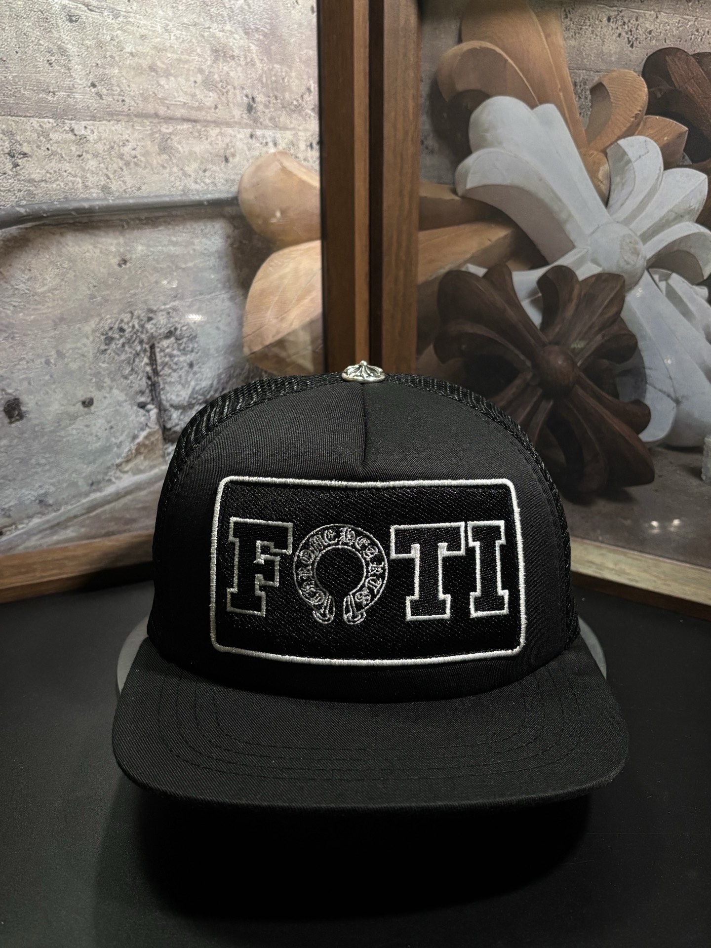 Alternative view of Chrome Hearts baseball cap