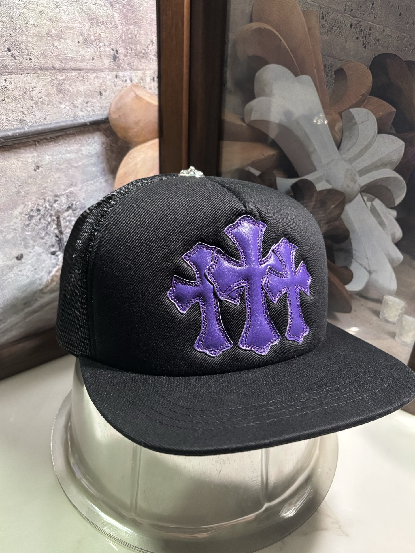 Alternative view of Chrome Hearts baseball cap