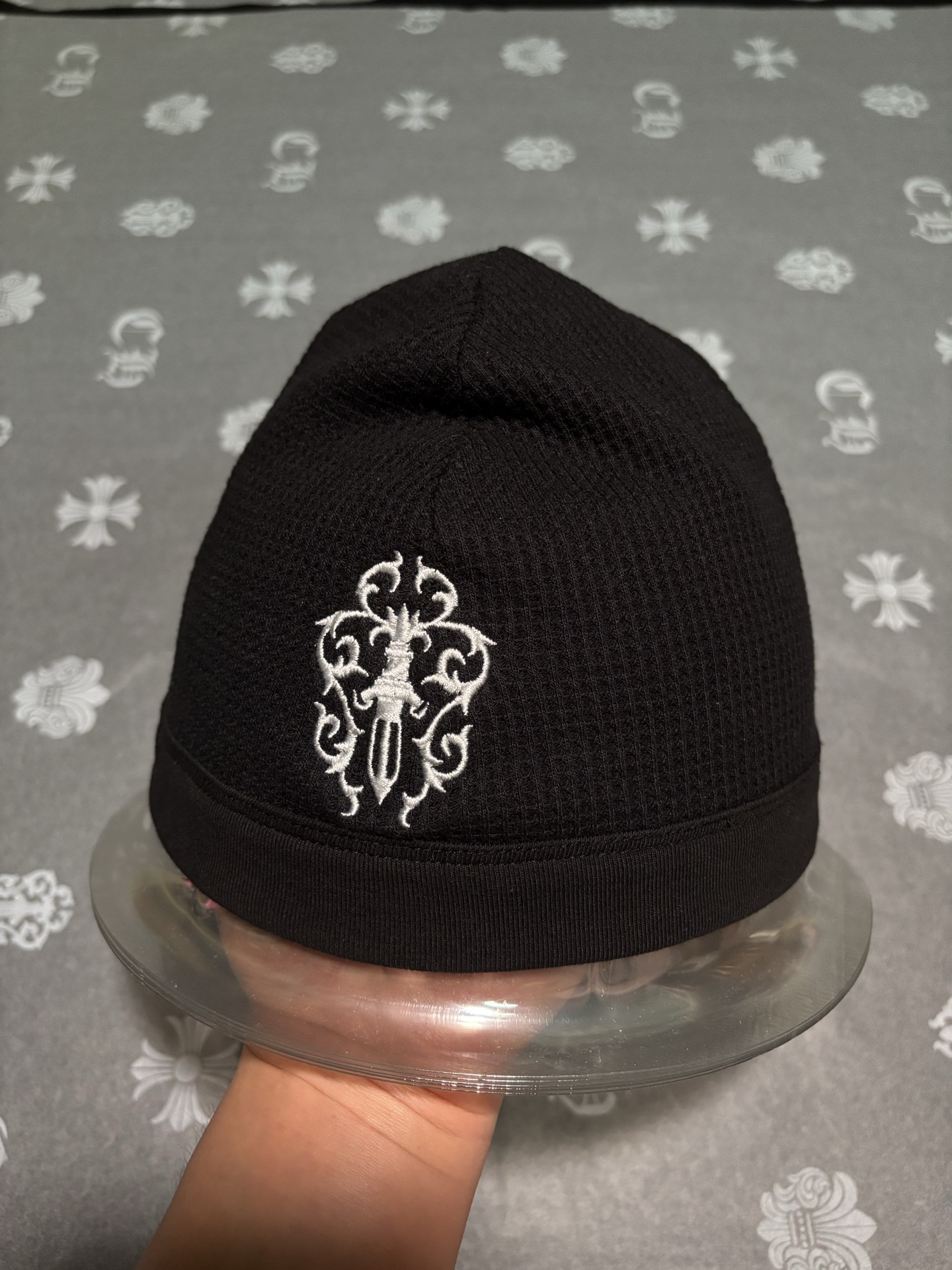 Alternative view of Chrome Hearts beanie