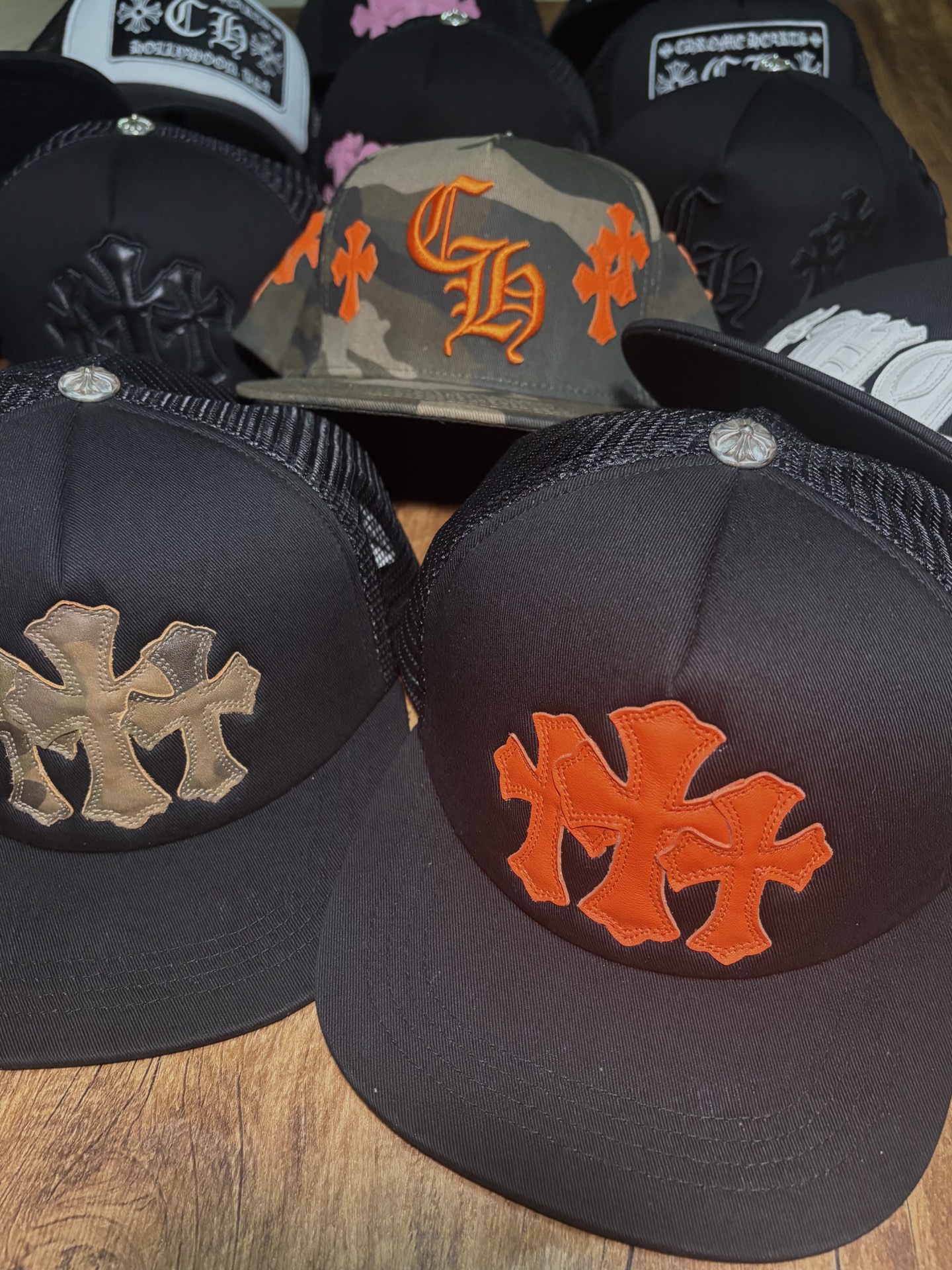 Alternative view of Chrome Hearts baseball cap