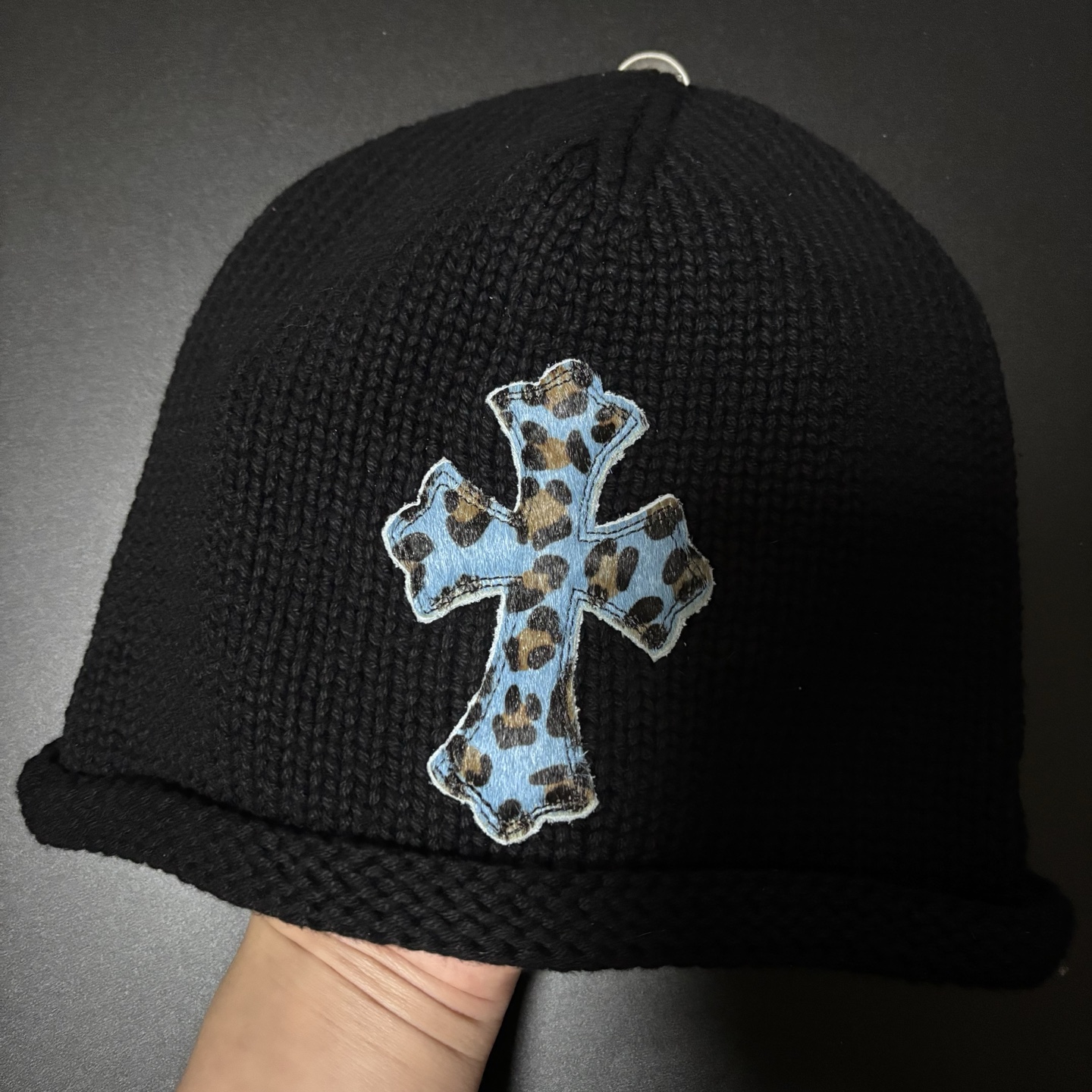 Alternative view of Chrome Hearts beanie