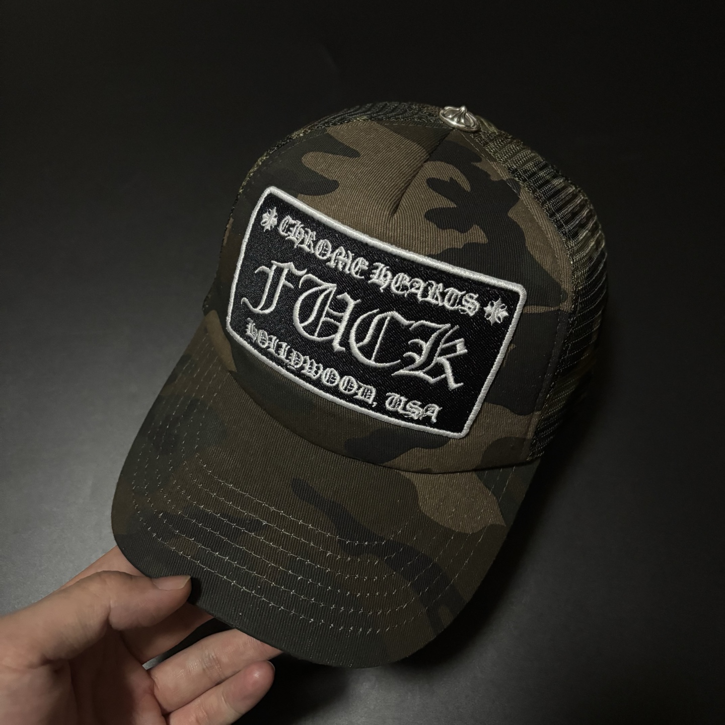 Alternative view of Chrome Hearts baseball cap