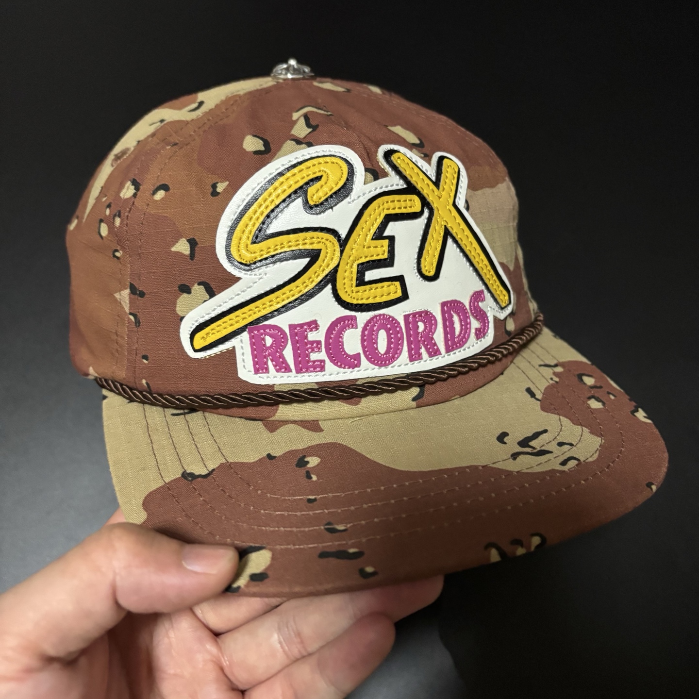 Alternative view of Chrome Hearts baseball cap